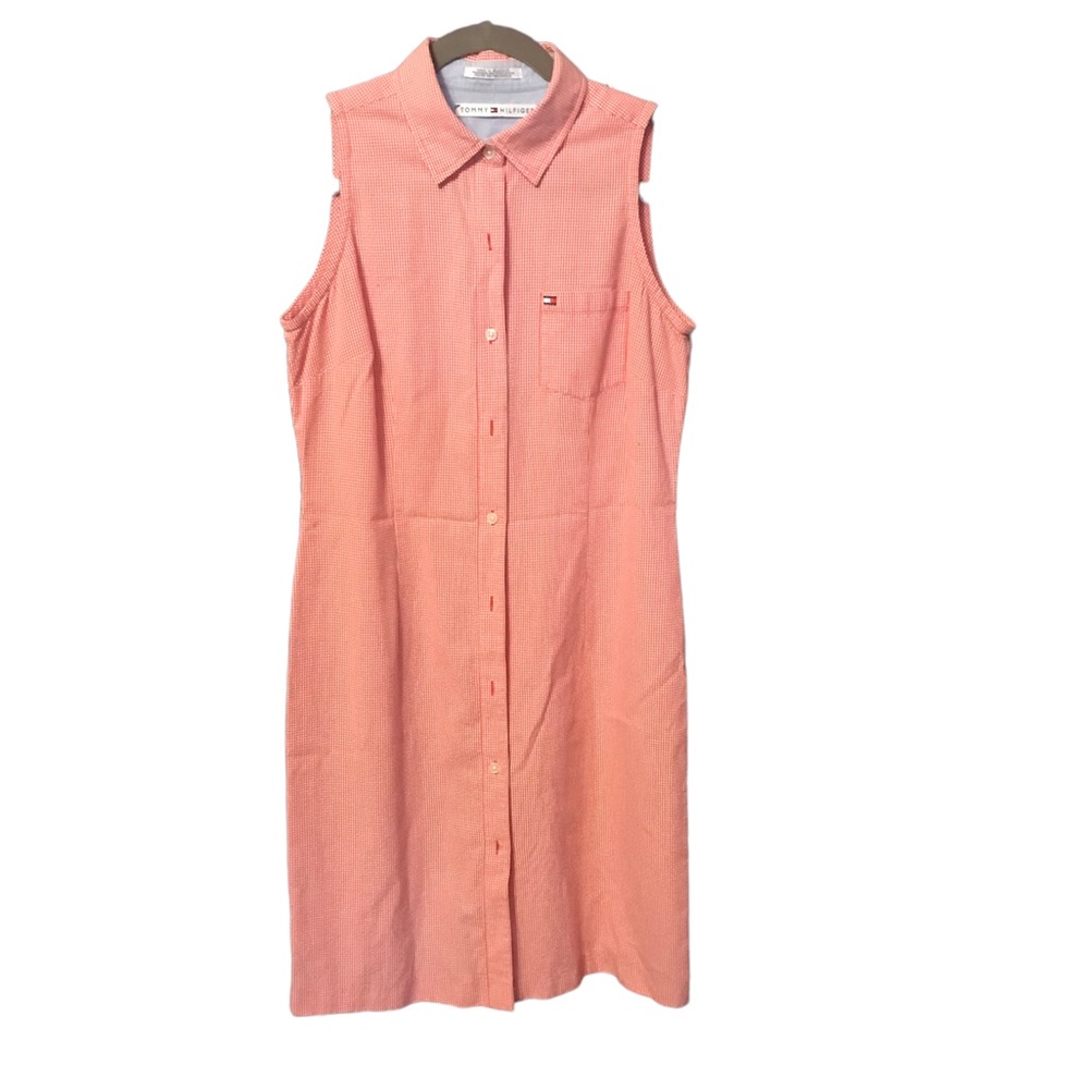 Soft Gingham Tommy Hilfiger Dress, Size 8, Casual, Sporty
